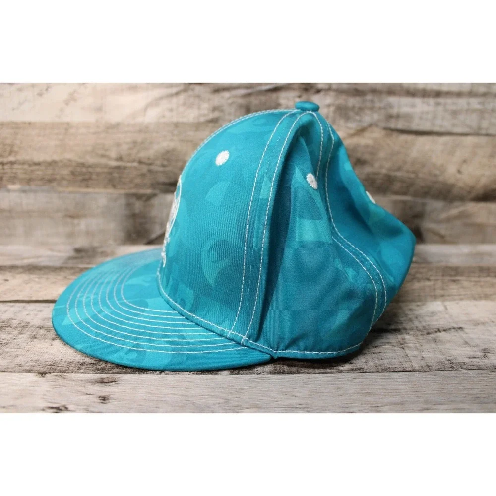 Euro 2020 Soccer Hat‎ Teal Fitted Youth Size